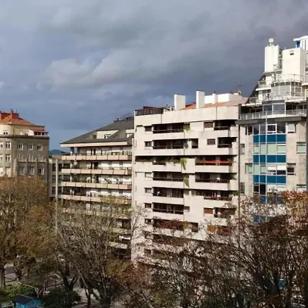 Charming In 45 M² Garden View Apartment Vigo